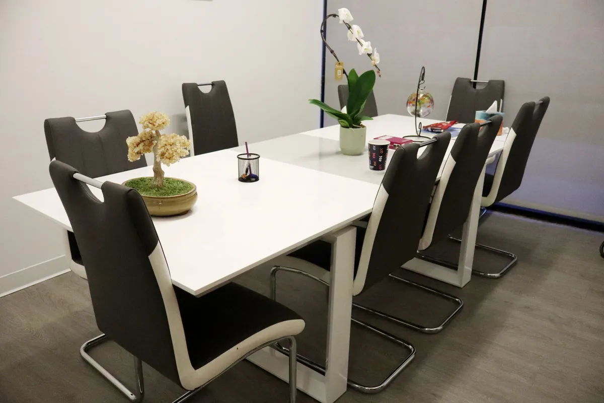 A group therapy room at Arision